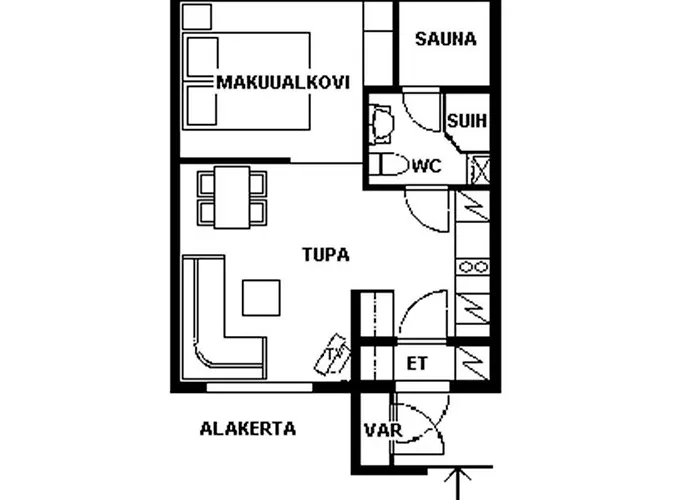Roehkoestar 108 公寓 Äkäslompolo